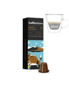 il Caffe Italiano Napoli, Nespresso Compatible, 10 Capsules