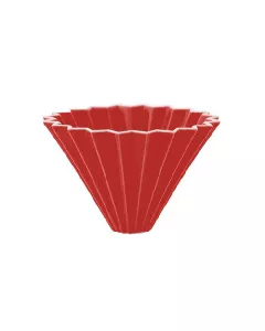 Origami Red Coffee Dripper Medium
