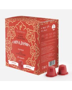 Teespresso China Jasmine Tea, Nespresso Compatible, 10 Capsules
