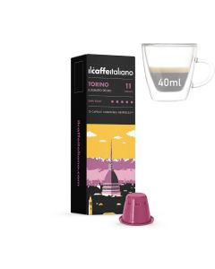 il Caffe Italiano Torino, Nespresso Compatible, 10 Capsules