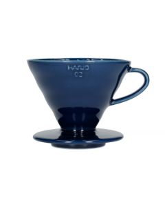 Hario V60 Ceramic Coffee Dripper Size 02-Blue