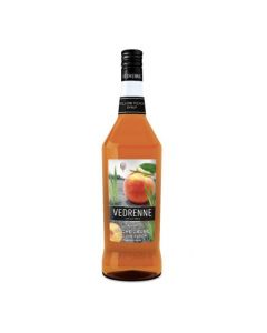Vedrenne Yellow Peach Syrup 1L - Pack of 6