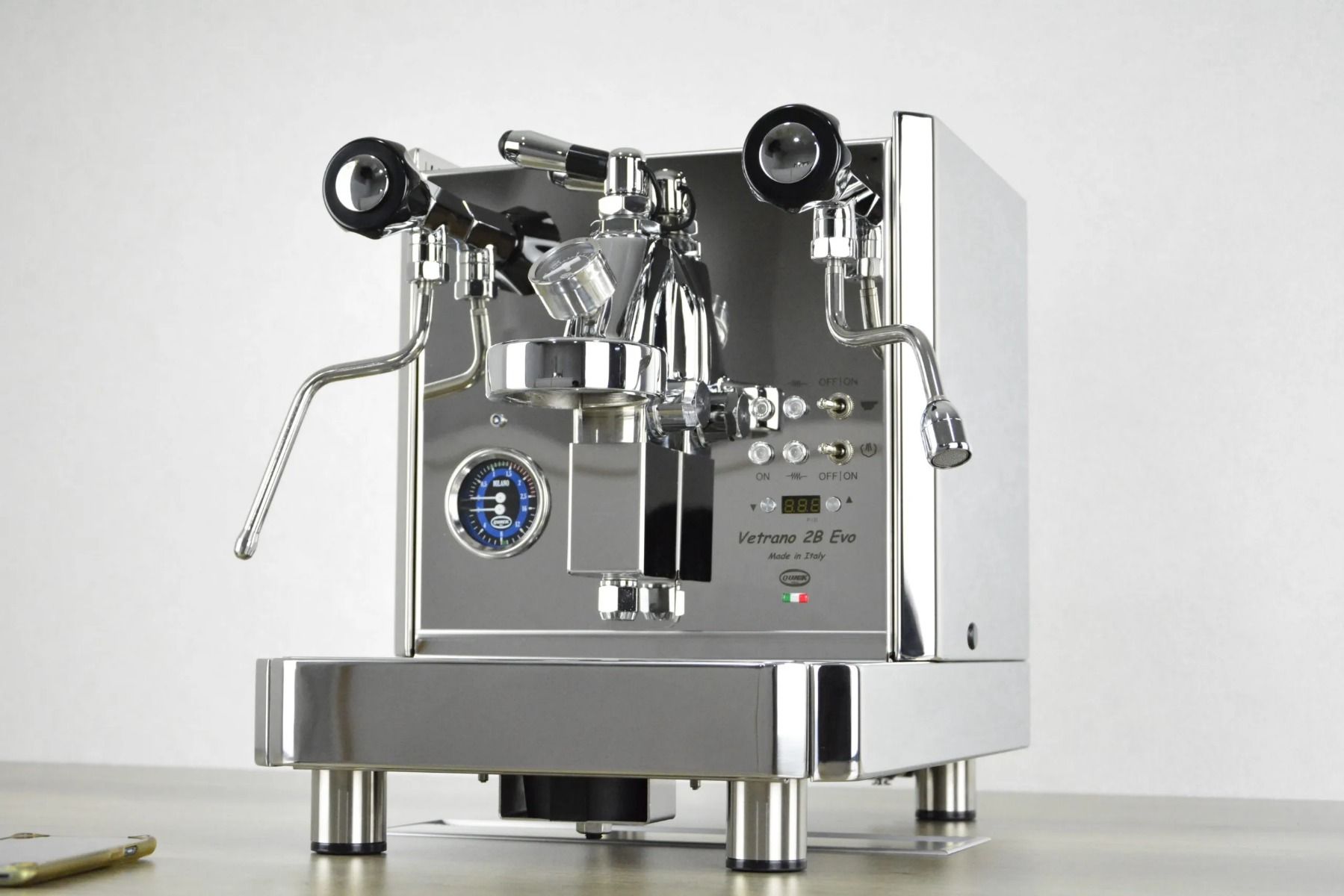 Quick Mill Vetrano 2B Dual Boiler PID Espresso Machine Flow Control Buy Online at Best price in UAE